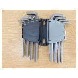 Husky Long Arm Hex Set, SAE/MM (26-Piece)