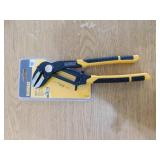DEWALT 10 in. Straight Jaw Pushlock Plier