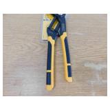 DEWALT 12 in. V-Groove Jaw Pushlock Plier