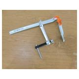 BESSEY RSC Series 12 in. Capacity Vibration Resistant All-Steel Clamp with 5-1/2 in. Throat Depth