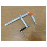 BESSEY RSC Series 12 in. Capacity Vibration Resistant All-Steel Clamp with 5-1/2 in. Throat Depth