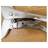 Milwaukee 11 in. Torque Lock Locking C-Clamp with Swivel Jaws