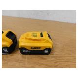 DEWALT 20V MAX Lithium-Ion 5.0Ah Battery (2-Pack)