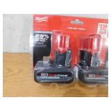 Milwaukee M12 12-Volt Lithium-Ion XC High Output 5 Ah Battery (2-Pack)