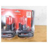 Milwaukee M12 12-Volt Lithium-Ion XC High Output 5 Ah Battery (2-Pack)