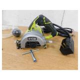 RYOBI 12 -Amps 4 in. Blade Corded Wet Tile Saw