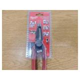 Milwaukee 9 in. 7-in-1 High Leverage Combination Wire Stripper/Cutter Pliers