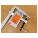 BESSEY RSC Series 12 in. Capacity Vibration Resistant All-Steel Clamp with 5-1/2 in. Throat Depth