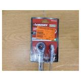 Husky Metric Quad Drive Ratcheting Wrench Set (2-Piece)