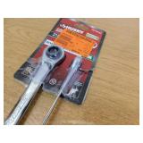 Husky Metric Quad Drive Ratcheting Wrench Set (2-Piece)