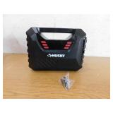 Husky 12/120-Volt AC/DC Portable Quick Flow Air Compressor Air Pump Inflator with Digital Pressure Gauge and Auto Shut Off