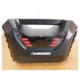 Husky 12/120-Volt AC/DC Portable Quick Flow Air Compressor Air Pump Inflator with Digital Pressure Gauge and Auto Shut Off