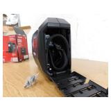 Husky 12/120-Volt AC/DC Portable Quick Flow Air Compressor Air Pump Inflator with Digital Pressure Gauge and Auto Shut Off