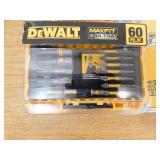 DEWALT MAXFIT ULTRA 1/4 in. Hex Steel Screwdriving Bit Set (60-Piece)