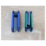 Husky Folding Hex Key Set ( 8-Piece MM, 8-Piece Torx)