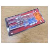 Husky Philips and Slotted Screwdriver Set with Acetate Handles (6-Piece)