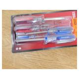 Husky Philips and Slotted Screwdriver Set with Acetate Handles (6-Piece)