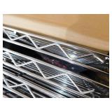 HDX 6-Tier Commercial Grade Heavy Duty Steel Wire Shelving Unit in Chrome (48 in. W x 72 in. H x 18 in. D)