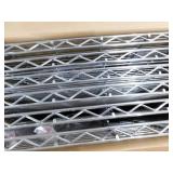 HDX 6-Tier Commercial Grade Heavy Duty Steel Wire Shelving Unit in Chrome (48 in. W x 72 in. H x 24 in. D)