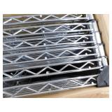 HDX 6-Tier Commercial Grade Heavy Duty Steel Wire Shelving Unit in Chrome (48 in. W x 72 in. H x 24 in. D)