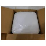 Commercial Electric 50 CFM Ceiling/Wall Mount Roomside Installation Bathroom Exhaust Fan with Adjustable CCT LED, Night Light, ENERGY STAR