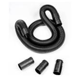 RIDGID 2-1/2 in. x 7 ft. LA2520 DUAL-FLEX Locking Vacuum Hose Kit Accessory Shop Vacuum Attachment for RIDGID Wet Dry Vacs