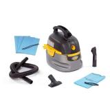 Stinger 2 Gal. 1.75 Peak HP Small Shop Vacuum Wet Dry Vac with Filter Bag, Hose, Utility and Car Nozzle Attachments HD2020