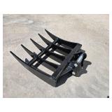 Mini Excavator Root Rake 16"
