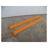 Landhoner Pallet Fork Extensions 72"  6" x 72"  Set of 2