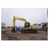 2007 Komatsu PC150LC Tracked Excavator Crawler