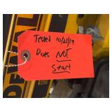 DeWalt DC4000B 4000-Watt Portable Generator Does Not Start