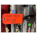 Briggs & Stratton Portable Generator  - 10HP OHV Gasoline Does not start