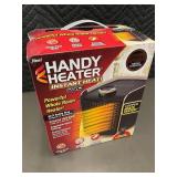Handy Heater Instant Heat Pro Portable Space Heater 1500W Copper Infused Ceramic