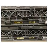 Set of 2 Tosca 65126 Collapsible Plastic Crates