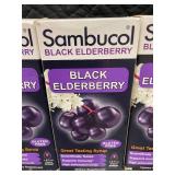 Lot of 4 Sambucol Black Elderberry Syrup Dietary Supplement 7.8 fl oz Each