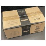 Yoshi EMI-202W 7-inch Tong White High Gloss Extra Heavyweight Disposable Plastic Tongs - Case Pack 48