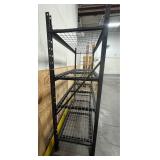 Ironton 4-Tier Storage Shelving, 77in.W x 72in.H x 24in.D #62497 Msrp $249.99 see description