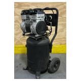 ^NorthStar Portable Quiet Electric Air Compressor, 1.5 HP, 8-Gallon, 4 CFM @ 90 PSI #53009 Msrp $444.99 see description