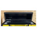 ^Northern Tool Lot of 2- Underbody Truck Toolboxes with Drop Door, 60in. x 17in. x 18in., Steel, Gloss Black, T-Handle Latches Msrp $1,019.98 #52878