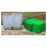 *Sistema 870ml Meal Prep Nest it 10 pack lot of 4 40 total