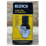 Klutch 3/8in. Air Compressor Regulator, 88 CFM, 220 PSI #57391 Msrp $24.99
