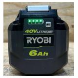 Ryobi 40V Volt Lithium-ion 6.0 Ah High Capacity Battery OP40602VNM