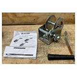 Ultra-Tow Single-Speed Hand Winch with Wire Rope, 600-Lb. Load Capacity #5033590 $47.99 see description