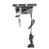 Klutch Cable Hoist Kit, KLiQ 20V, Battery-Powered, 275-Lb. Single-Line/550-Lb. Double-Line Capacity, 39ft./19.5ft. Lift Height, Brushless, 2.0Ah #6077261 Msrp $299.99 see description