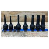 Klutch 8-Pc. Impact Star Bit Set #115224 Msrp $24.99 see description