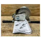 Ultra-Tow Single-Speed Hand Winch with Strap, 1000-Lb. Load Capacity #5033549 Msrp $59.99 see description