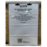 Ironton 6in. Stainless Steel Digital Fractional Caliper #44051 see description