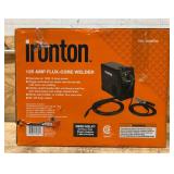 Ironton Inverter Flux-Core Welder, 120V, 125 Amps #4856720 Msrp $149.99 see description