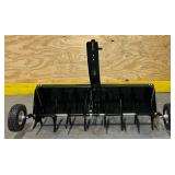 ^Strongway Tow-Behind Plug Lawn Aerator, 48in.W, 32 Coring Plugs #49167 Msrp $349.99