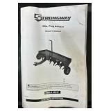 ^Strongway Tow-Behind Plug Lawn Aerator, 48in.W, 32 Coring Plugs #49167 Msrp $349.99